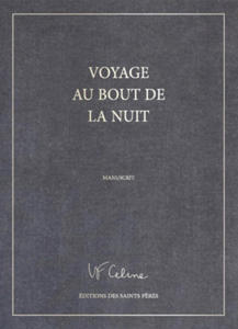 Voyage au bout de la nuit (MANUSCRIT) - 2869026641