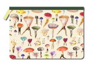 Art of Nature: Fungi Accessory Pouch: (Gifts for Mushroom Enthusiasts and Nature Lovers, Cute Stationery, Back to School Supplies) - 2873995749