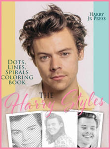 Harry Styles Dots Lines Spirals Coloring Book - 2866653048