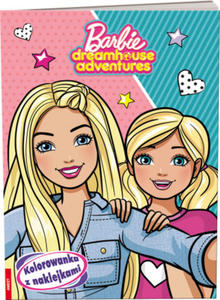 Barbie dreamhouse adventures Kolorowanka z naklejkami NA-1202 - 2865320782