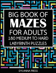 Big Book of Mazes for Adults - 2866245621