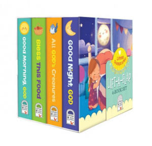 Little Sunbeams Religious Lift-A-Flap 4-Book Set - 2872353614