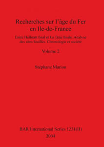 Recherches sur l'age du Fer en Ile-de-France, Volume II - 2877180018
