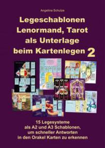 Legeschablonen Lenormand, Tarot als Unterlage beim Kartenlegen 2 - 2878438404