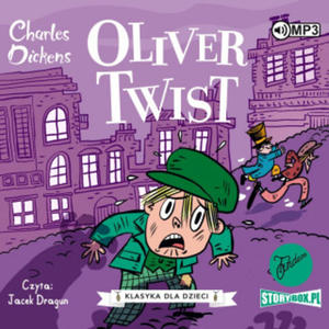 CD MP3 Oliwer Twist. Klasyka dla dzieci. Charles Dickens - 2866218411