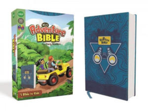 NIrV, Adventure Bible for Early Readers, Leathersoft, Blue, Full Color - 2876021073