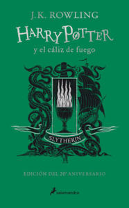 HARRY POTTER Y EL CALIZ DE FUEGO (EDICION SLYTHERIN DEL 20 - 2872126390