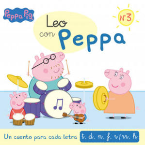 Un cuento para cada letra: t, d, n, f, r/rr, h (Leo con Peppa Pig 3) - 2866546119
