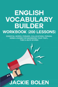 English Vocabulary Builder Workbook (200 Lessons) - 2869884617