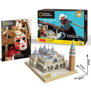 Puzzle 3D Plac witego Marka - 2866874112