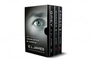 Fifty Shades as Told by Christian Trilogy: Grey, Darker, Freed Box Set - 2865511413