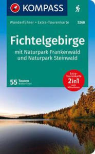 KOMPASS Wanderfhrer Fichtelgebirge mit Naturpark Frankenwald und Naturpark Steinwald, 55Touren - 2878786841