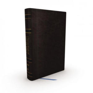 Niv, Chronological Study Bible, Leathersoft, Black, Comfort Print: Holy Bible, New International Version - 2877874216