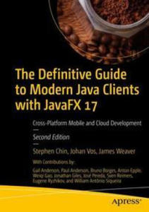 Definitive Guide to Modern Java Clients with JavaFX 17 - 2877630960