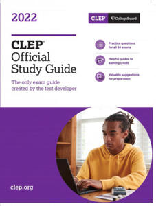 CLEP Official Study Guide 2022 - 2872522198