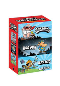 Dav Pilkey's Hero Collection (Captain Underpants #1, Dog Man #1, Cat Kid Comic Club #1) - 2869330177