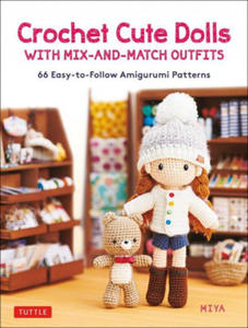 Crochet Cute Dolls with Mix-and-Match Outfits - 2867905052