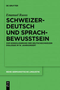 Schweizerdeutsch und Sprachbewusstsein - 2865209902