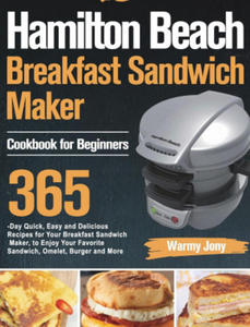 Hamilton Beach Breakfast Sandwich Maker Cookbook for Beginners - 2866659421