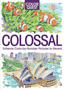 Color Quest: Colossal: The Ultimate Color-By-Number Challenge - 2877756887