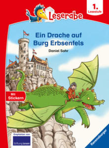 Ein Drache auf Burg Erbsenfels - Leserabe ab 1. Klasse - Erstlesebuch fr Kinder ab 6 Jahren - 2867093037