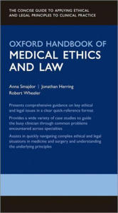 Oxford Handbook of Medical Ethics and Law - 2867227681