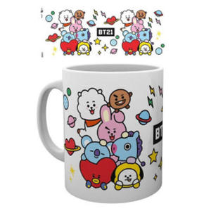 BT21 - Mug - 320 ml - Characters Stack - subli - box x2 - 2877608135