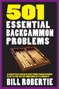 501 Essential Backgammon Problems - 2873975425