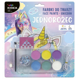 Farby do twarzy zestaw Kidea Unicorn - 2872338464