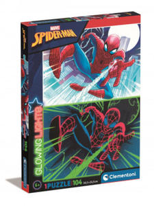 Puzzle 104 glowing Spiderman 27555 - 2878434246