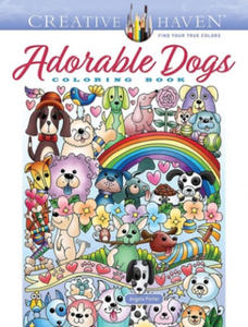 Creative Haven Adorable Dogs Coloring Book - 2868563645