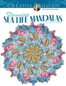 Creative Haven Stunning Sea Life Mandalas Coloring Book - 2876624974