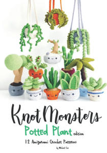 Knotmonsters: Potted Plants edition: 12 Amigurumi Crochet Patterns - 2869251964