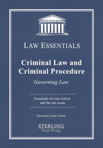 Criminal Law and Criminal Procedure, Law Essentials - 2869962830