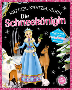 Die Schneeknigin Kritzel-Kratzel-Buch fr Kinder ab 5 Jahren - 2868462910