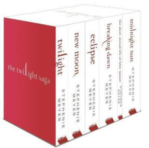 Twilight Saga 6 Book Set (White Cover) - 2876451410