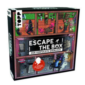 TOPP Escape The Box - Der verfolgte Sherlock Holmes: Das ultimative Escape-Room-Erlebnis als Gesellschaftsspiel! - 2869455259