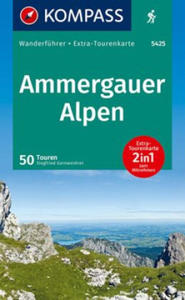 KOMPASS Wanderfhrer Ammergauer Alpen, 50 Touren - 2878778047