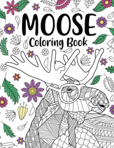 Moose Coloring Book - 2878178052