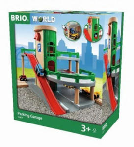 BRIO World 33204 Parkhaus, Straen & Schienen - Eisenbahnzubehr fr die BRIO Holzeisenbahn - Empfohlen fr Kinder ab 3 Jahren - 2878079067