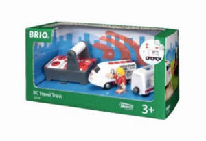 BRIO World 33510 IR Express Reisezug - Elektrische Lokomotive mit Fernsteuerung - Zubehr fr die BRIO World - Kleinkindspielzeug empfohlen ab 3 Jahre - 2867626505