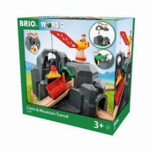 BRIO World 33889 Groe Goldmine mit Sound-Tunnel - Zubehr fr die BRIO Holzeisenbahn - Kleinkinderspielzeug empfohlen fr Kinder ab 3 Jahren - 2868358828