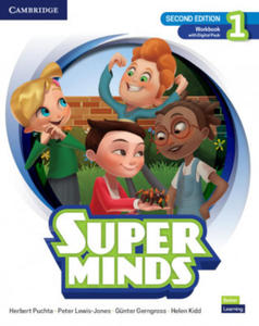 Super Minds Level 1 Workbook with Super Practice Book and Digital Pack British English - 2872355329