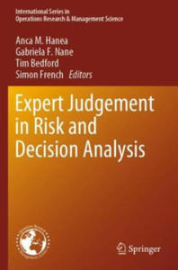 Expert Judgement in Risk and Decision Analysis - 2871912697