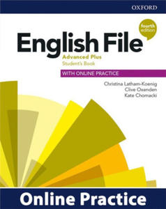 English File 4th edition Advanced Plus Student's Book + Online Practice - 2868074041