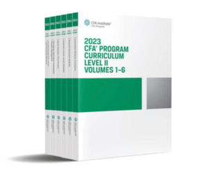 2023 CFA Program Curriculum Level II Box Set - 2870124936