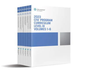 2023 CFA Program Curriculum Level III Box Set - 2869250703