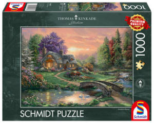 Puzzle 1000 PQ Romantyczny weekend T. Kinkade 111100 - 2877043278