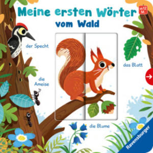 Meine ersten Wrter vom Wald - Sprechen lernen mit groen Schiebern und Sachwissen fr Kinder ab 12 Monaten - 2877169904