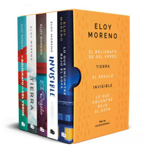 Eloy Moreno (Estuche con: El bolgrafo de gel verde # Tierra # El regalo # Invis - 2875224892